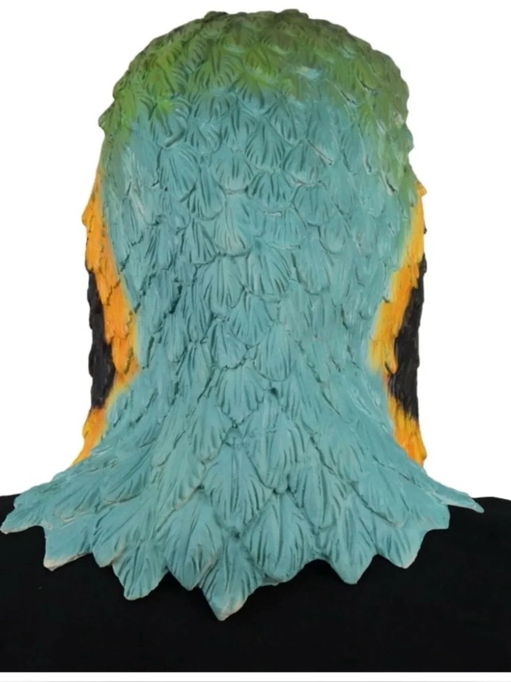 Cosfyte Macaw Parrot Full Head Latex Mask Bird Halloween Costume Carnival